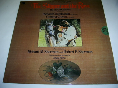 ELOKUVAMUSIIKKI "THE SLIPPER AND THE ROSE"  (LP)