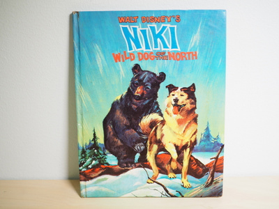 Walt Disney's NIKI Wild Dog of the North - kuvakirja 1961