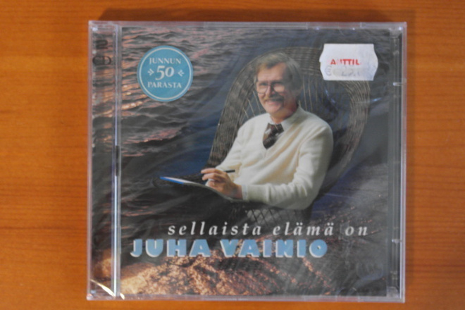 Juha Vainio:Sellaista elämä on 2CD.UUSI!