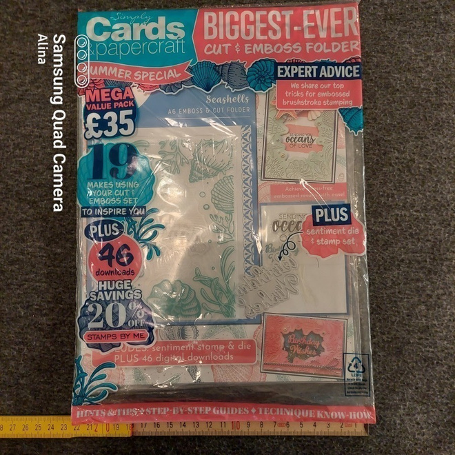 Simply Cards & Papercraft lehti - paketti