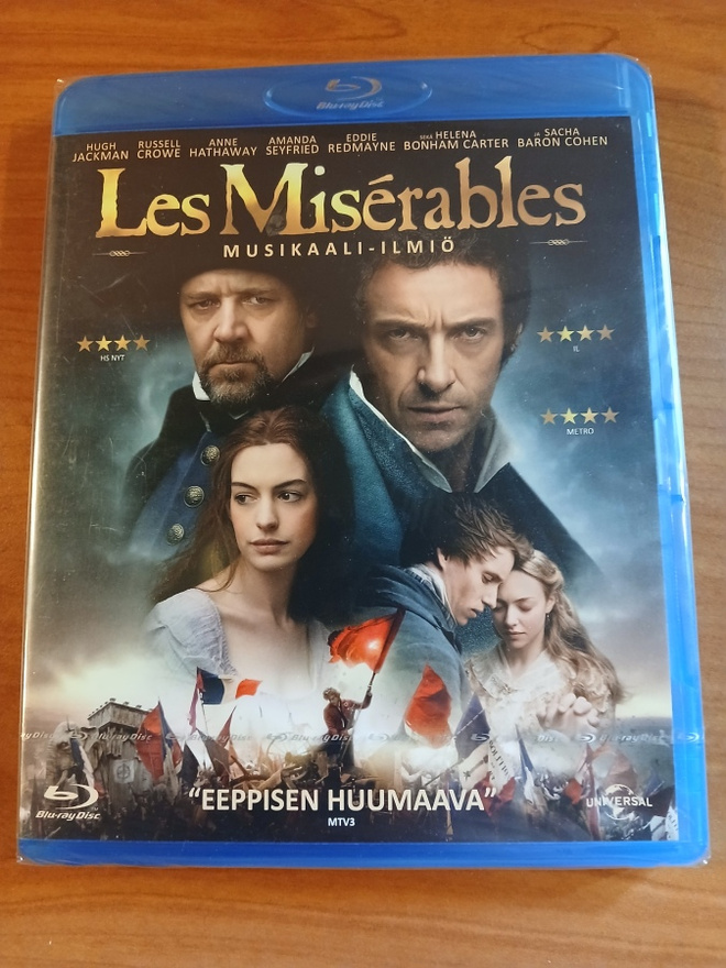 Les Miserables Blu-ray