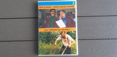 DVD: Rampe & Naukkis + Uuno Turhapuro Muuttaa Maalle, 2x DVD