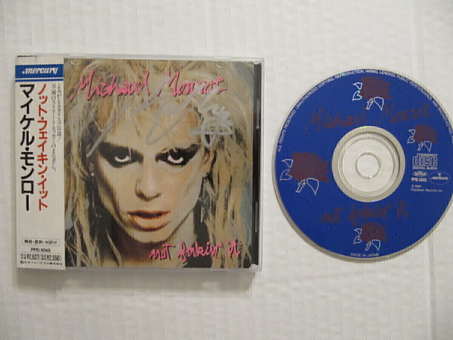 Michael Monroe Not Fakin' It Japani CD NIMMARI Hanoi Rocks