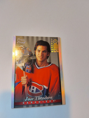 1997-98 Studio Press Proofs Silver #24 Jose Theodore /1000