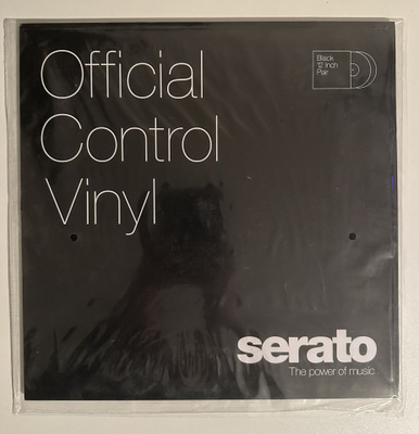 Serato Performance-Serie Vinyl Black -control vinyylit UUSI