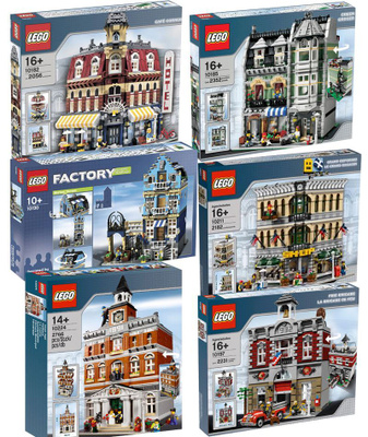 LEGO 10182 10190 10185 10196 10197 10199 10211 10216 10218
