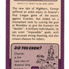 Purkkakuva n:o 217 CHARLIE GEORGE/Arsenal - pikkukuva 2