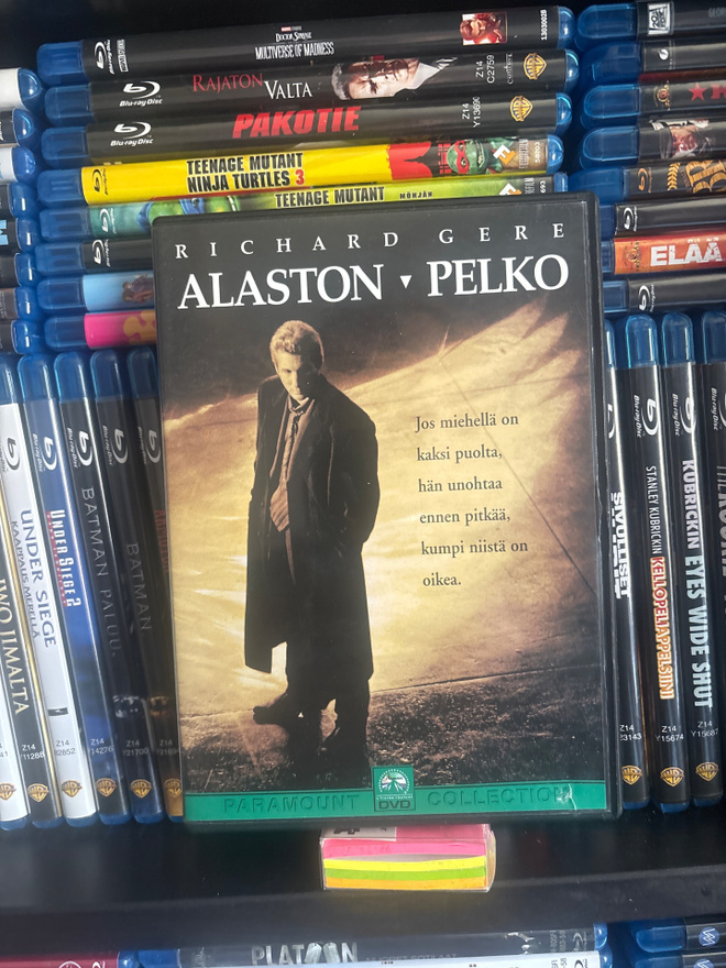 Alaston pelko (1996) Richard Gere