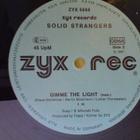 SOLID STRANGERS :: GIMME THE LIGHT :: VINYYLI MAXI 12"  1987 - pikkukuva 4