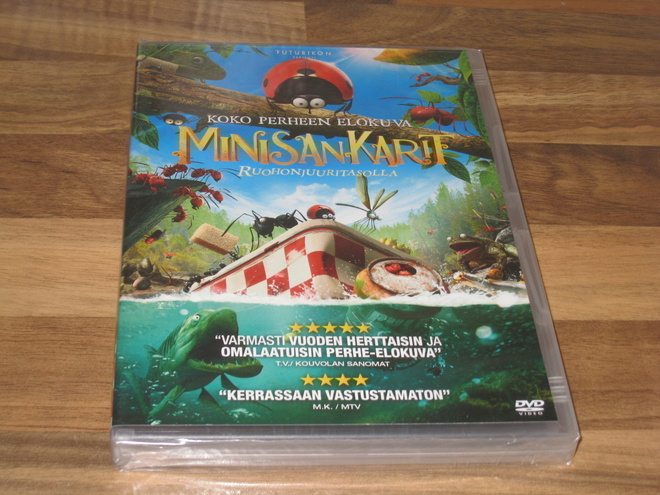 Minisankarit Ruohonjuuritasolla dvd (uusi)