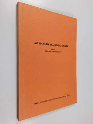 Mauno Rintakoski : Myymälän mainostoiminta