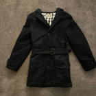 Burberry musta vuorellinen takki koko S - pikkukuva 2