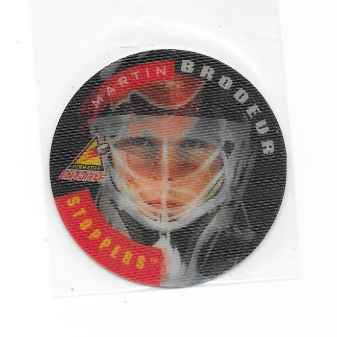 1997-98 Pinnacle Stoppers #4of24 Martin Brodeur NJD MV