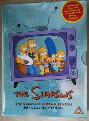 The Simpsons - Simpsonit - Kausi 2 (4xDVD)