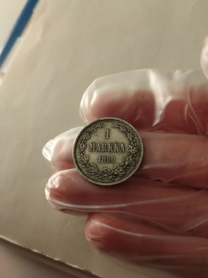 1 markka 1890