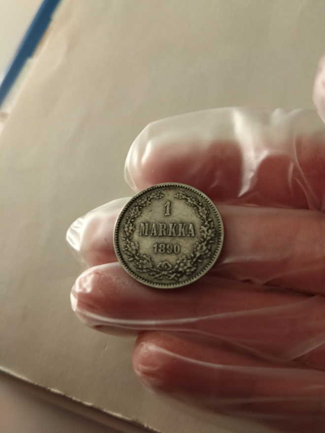 1 markka 1890