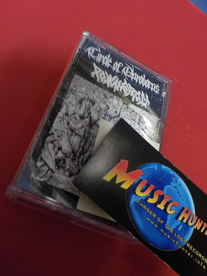 CIRCLE OF OUROBORUS / ROMAN CROSS - S/T SPLIT C-KASETTI