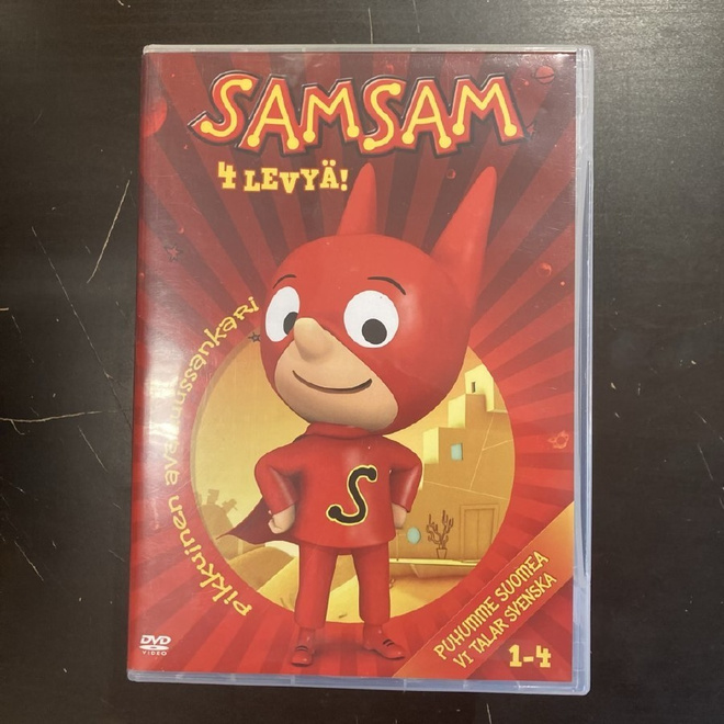 Samsam - pikkuinen avaruussankari 4DVD