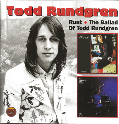 TODD RUNDGREN Runt/TheBallad Of Todd Rundgren  2CD 1971/2011