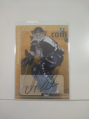 2000-01 BaP Signature Series - Auto Gold #10 Dan Cloutier