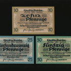 Saksa Notgeld 10, 25, 50 Pfg, Dippoldiswalde - pikkukuva 1