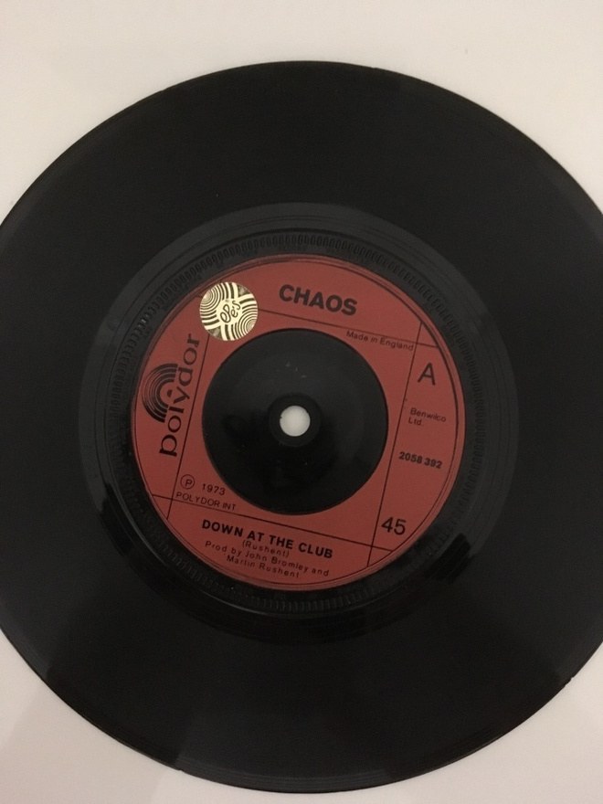 (7") Chaos – Down At The Club
