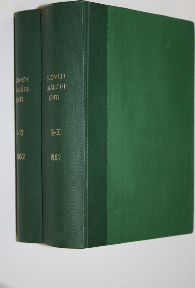 Suomen lääkärilehti 1-33/1962 (vuosikerta)