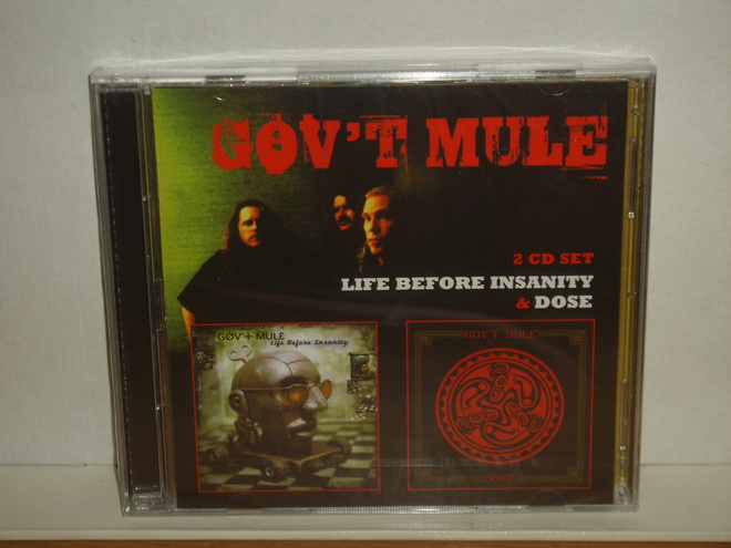 Gov't Mule 2CD Life Before Insanity / Dose