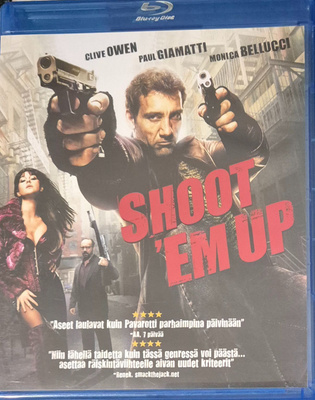 Shoot ’Em Up - Blu-ray.SUOMIKANSI