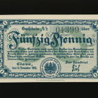 Saksa Notgeld 50 Pfennig, Cleve 12.11.1918 - pikkukuva 1