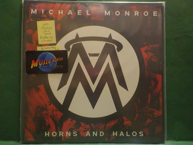 MICHAEL MINROE HORNS AND HALOS UUSI LP