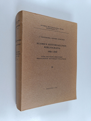 Suomen historiallinen bibliografia 1926-1950 : 2
