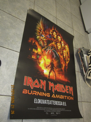 Iron Maiden: Burning Ambition - ELOKUVAJULISTE