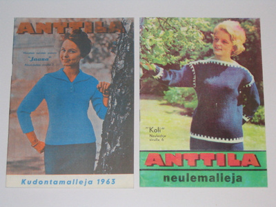 Anttila Kudontamalleja 1963 & Neulemalleja