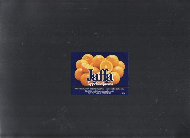 OY PYYNIKKI TAMPERE JAFFA APPELSIINI Etiketti