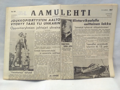 Aamulehti 4.8.1957
