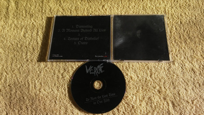 VERGE - To Rest The Last Time In Our Filth CD