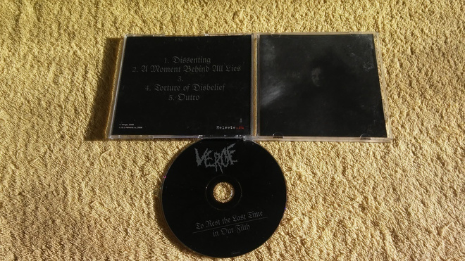 VERGE - To Rest The Last Time In Our Filth CD