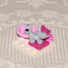 LEGO Friends - kissa - (harmaa, raidat) - pikkukuva 3