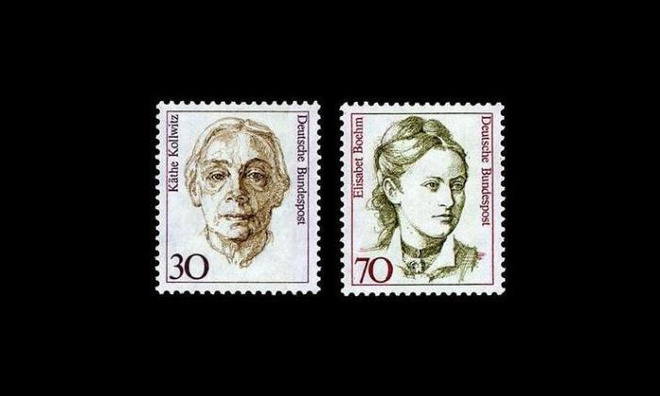 Saksa 1488-9 ** Käyttömerkkejä: merkkinaisia (1991)