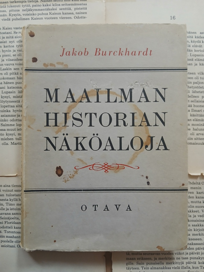 Jakob Burckhardt - Maailmanhistorian näköaloja (nid.)