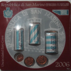 2006 SAN MARINO minikit - minirullat sis. yht. 63 kolikkoa - pikkukuva 1