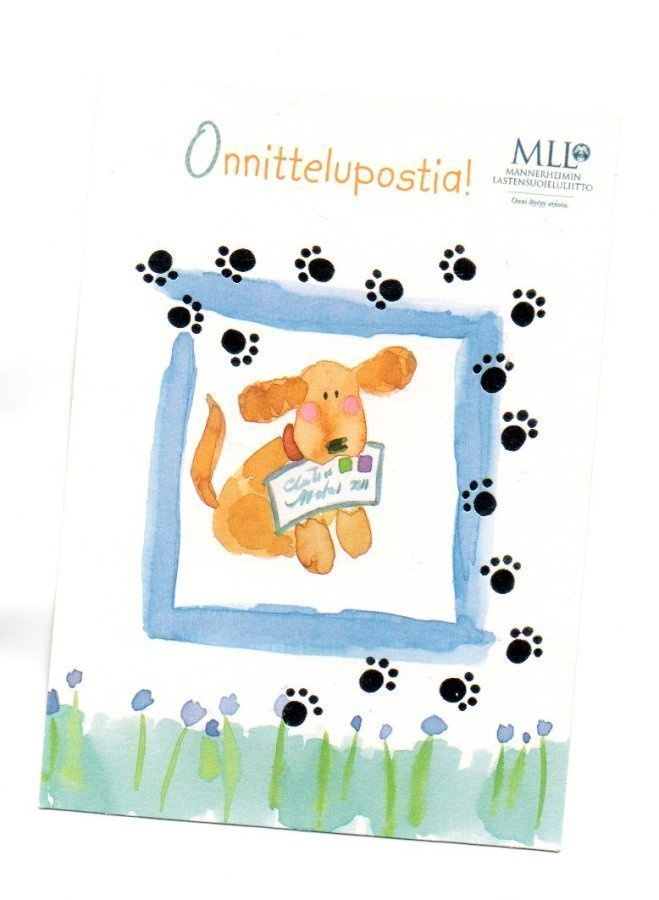 °°ONNITTELUPOSTIA°° -KORTTI /KARTO (MLL)