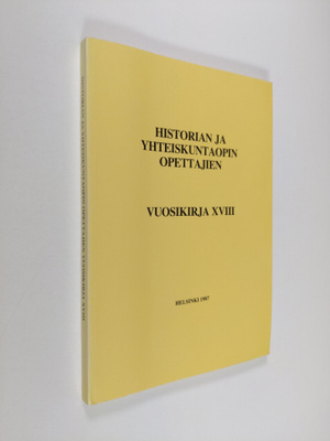 Historian ja yhteiskuntaopin opettajien vuosikirja 18