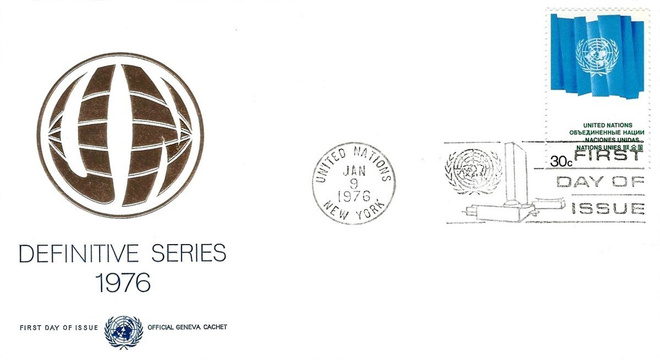 9.1.1976 FDC YK 30C DEFINITIVE SERIES