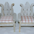 Pienet Puutuolit (2 kpl) & Vintage Leikkiastiasto - pikkukuva 1