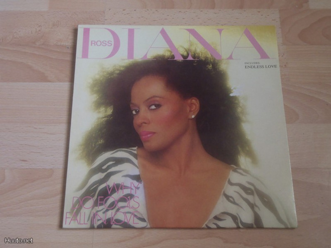 DIANA ROSS - WHY DO FOOLS FALL IN LOVE ( LP . VINYYLI )