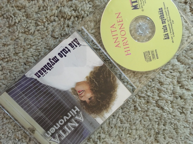 Anita Hirvonen . Älä tule myöhään CDS single