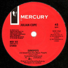JULIAN COPE  ::  SUNSPOTS  ::  2 X VINYYLI 7"    UK-1985  !! - pikkukuva 2