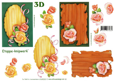 3D °°RUUSUJA PUUNPALASSA°° /Etappe-Knipwerk